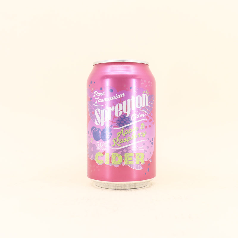 Spreyton Apple & Raspberry Cider Can 330ml