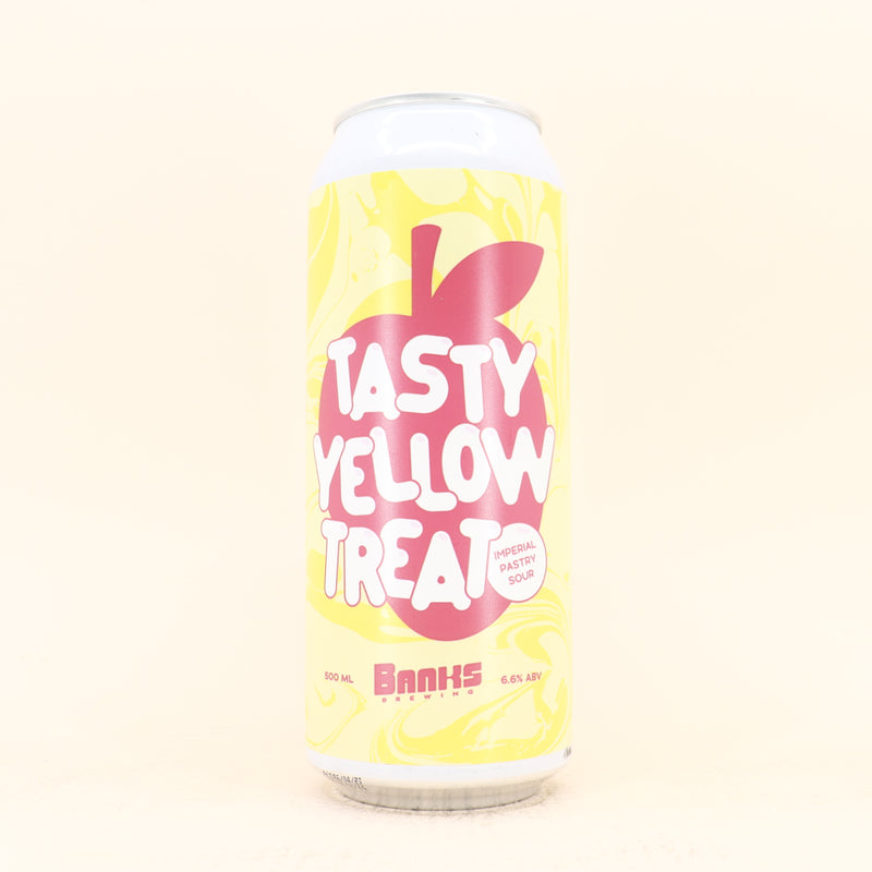Banks Tasty Yellow Treat Pastry Sour Can 500ml