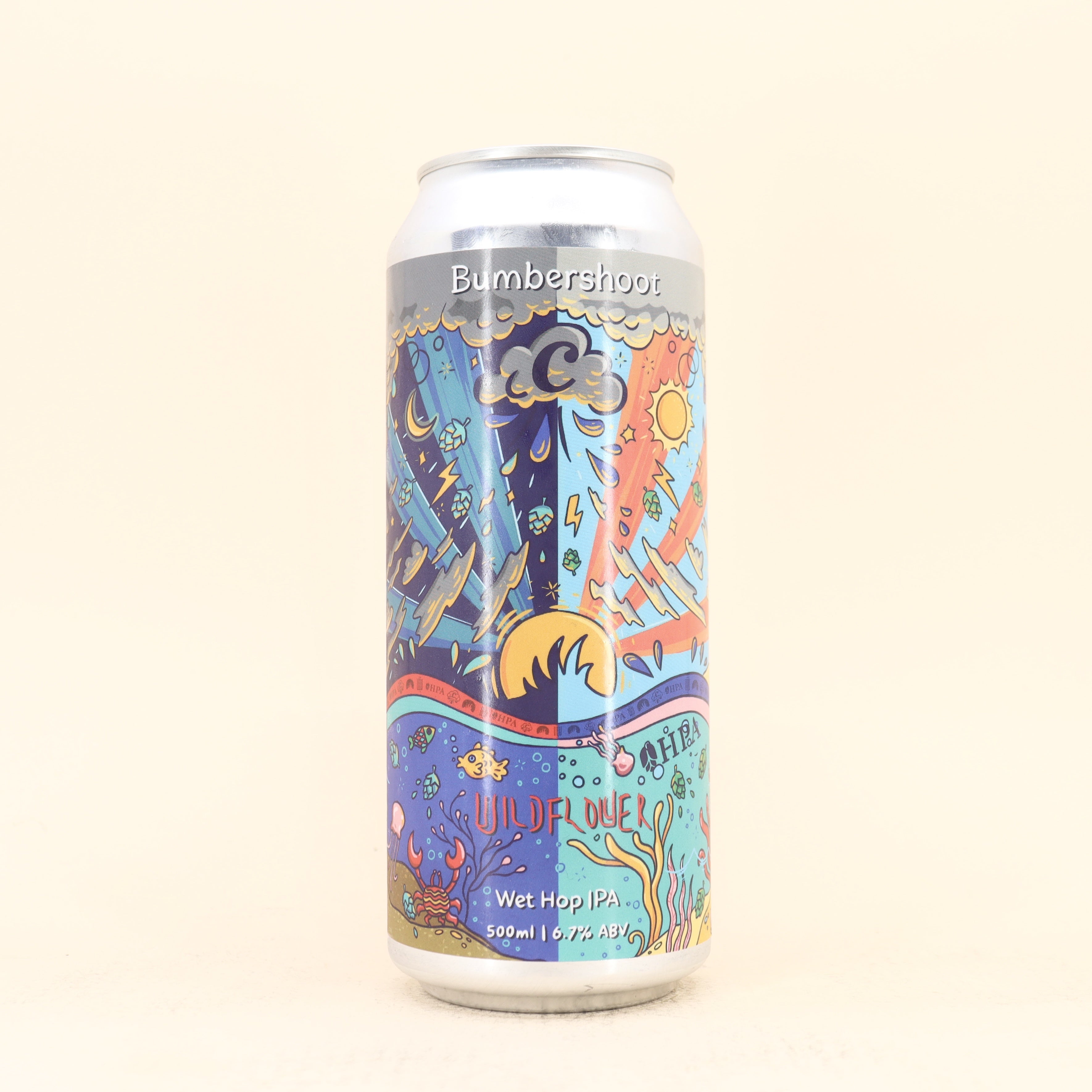 Mountain Culture x Wildflower Bumbershoot Wet Hop IPA Can 500ml Beermash