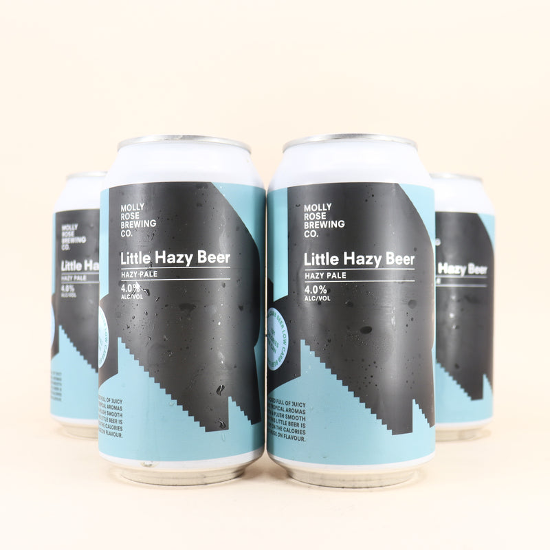 Molly Rose Little Hazy Beer Hazy Pale Can 375ml 4 Pack
