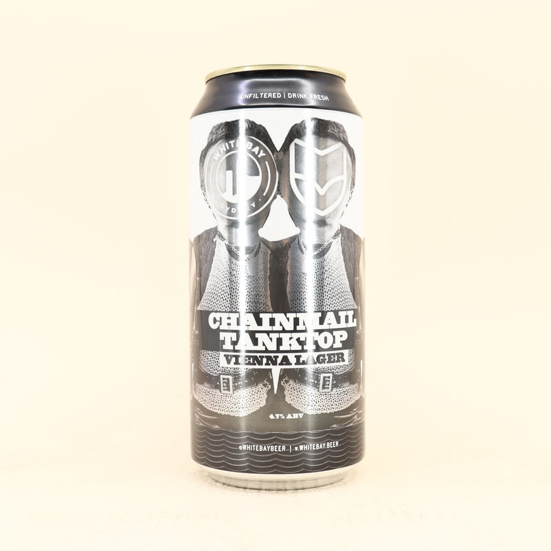 White Bay x Fox Friday Chainmail Vienna Lager Can 440ml
