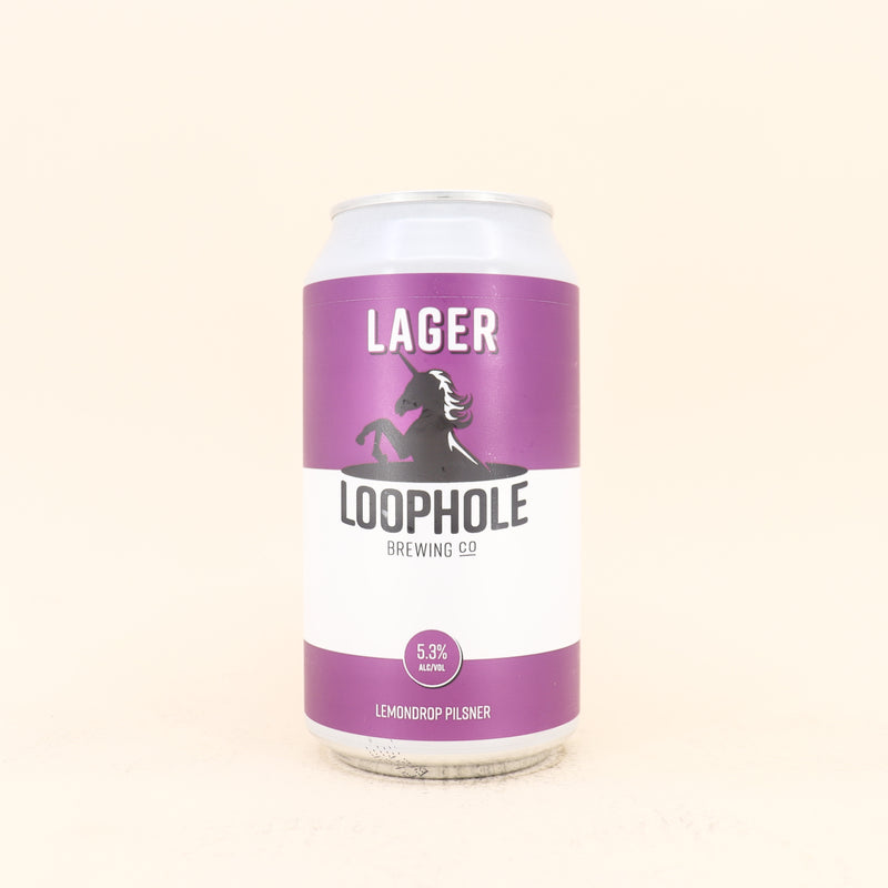 Loophole Lemondrop Pilsner Can 375ml