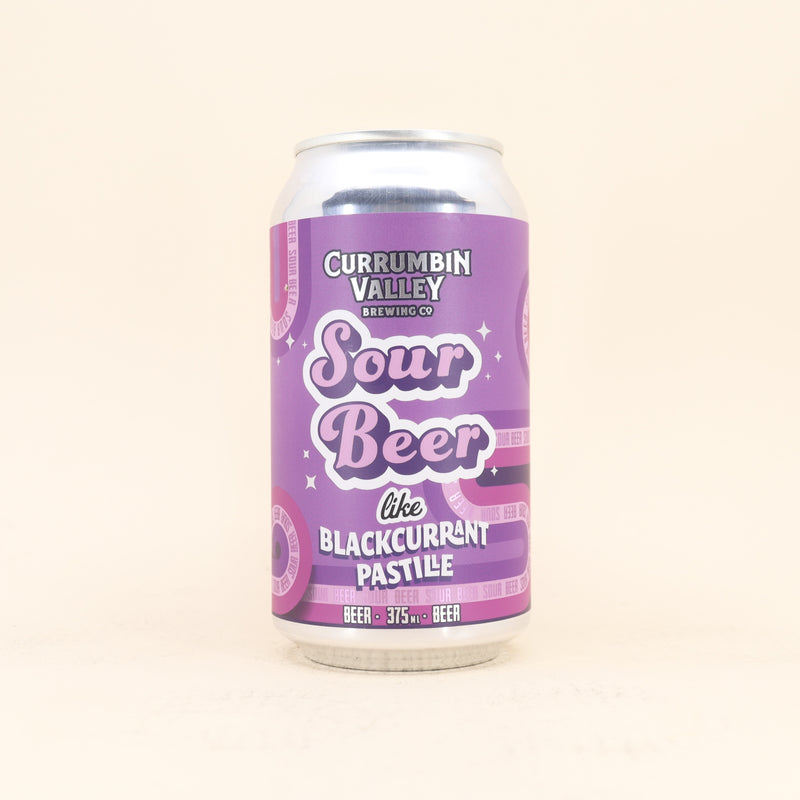 Currumbin Valley Sour Beer Like Blackcurrant Pastille Can 375ml