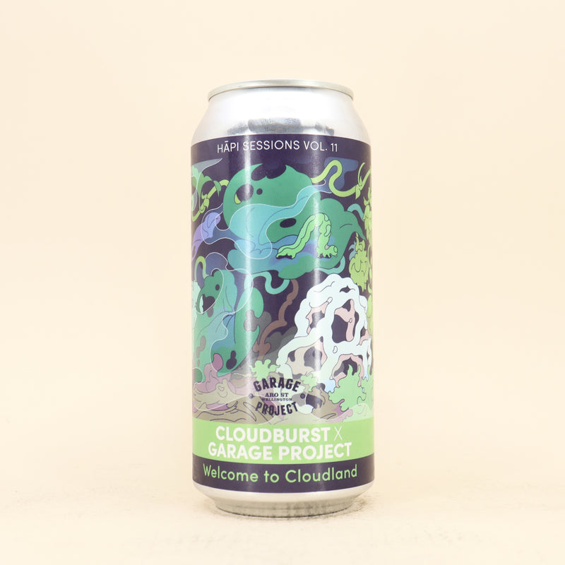 Garage Project x Cloudburst Welcome To Cloudland North West IPA can 440ml