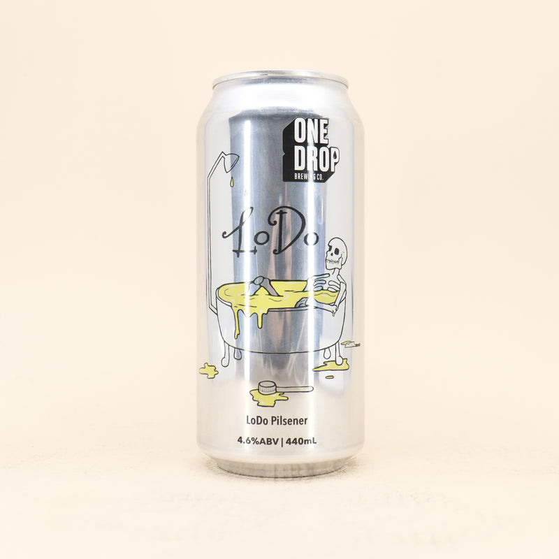 One Drop LoDo Pilsner Can 440ml