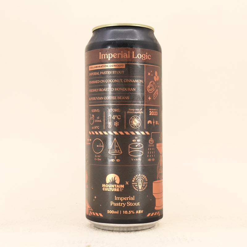 Mountain Culture x Bottle Logic Imperial Logic Can 500ml