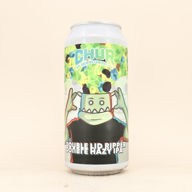 Chur Double Lid Ripper Hazy DIPA Can 440ml