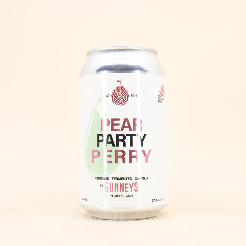 Gurneys Pear Party Perry Cider 355ml