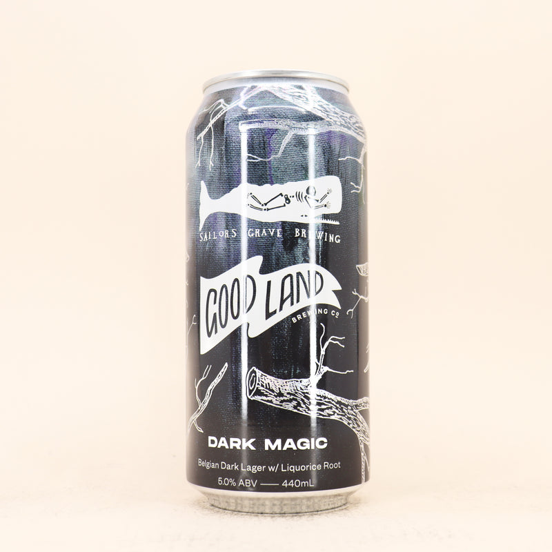 Sailors Grave x Good Land Dark Magic Belgian Dark Lager Can 440ml