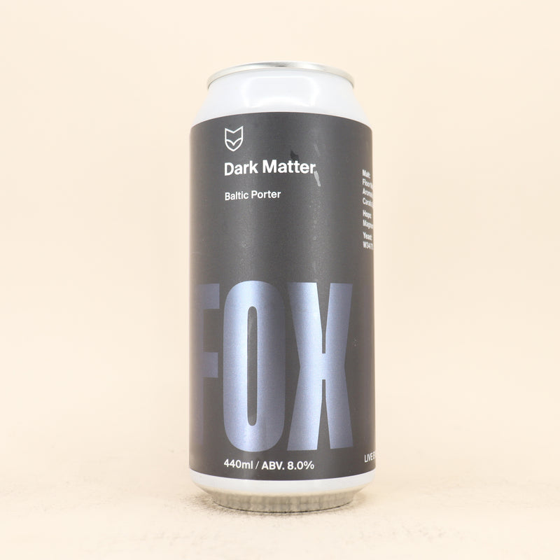 Fox Friday Dark Matter Baltic Porter Can 440ml