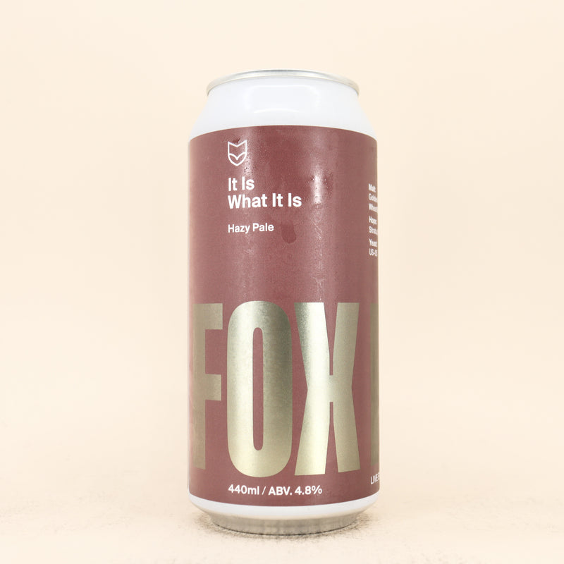 Fox Friday It Is What It Is Hazy Pale Can 440ml
