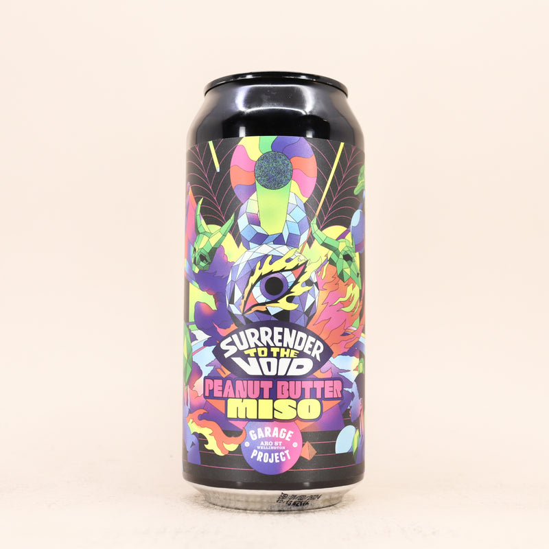 Garage Project Surrender To The Void Peanut Butter Miso Stout Can 440ml