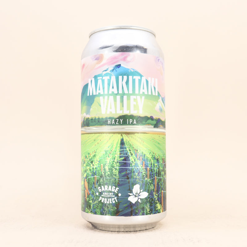 Garage Project Matakitaki Valley Hazy IPA Can 440ml