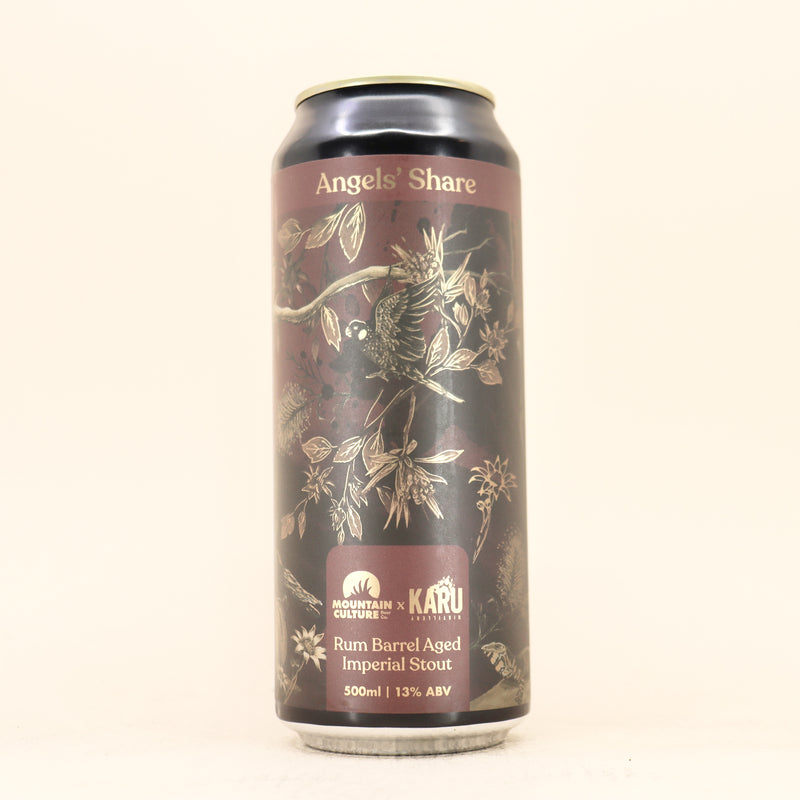 Mountain Culture x Karu Angels’ Share BA Imperial Stout Can 500ml