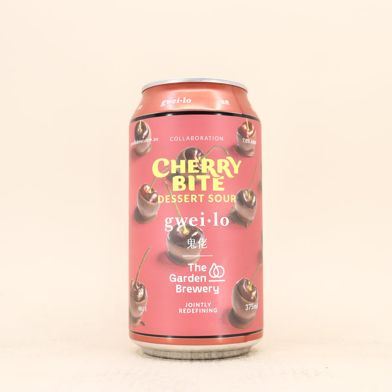 Gweilo x The Garden Brewery Cherry Bite Dessert Sour Can 375ml