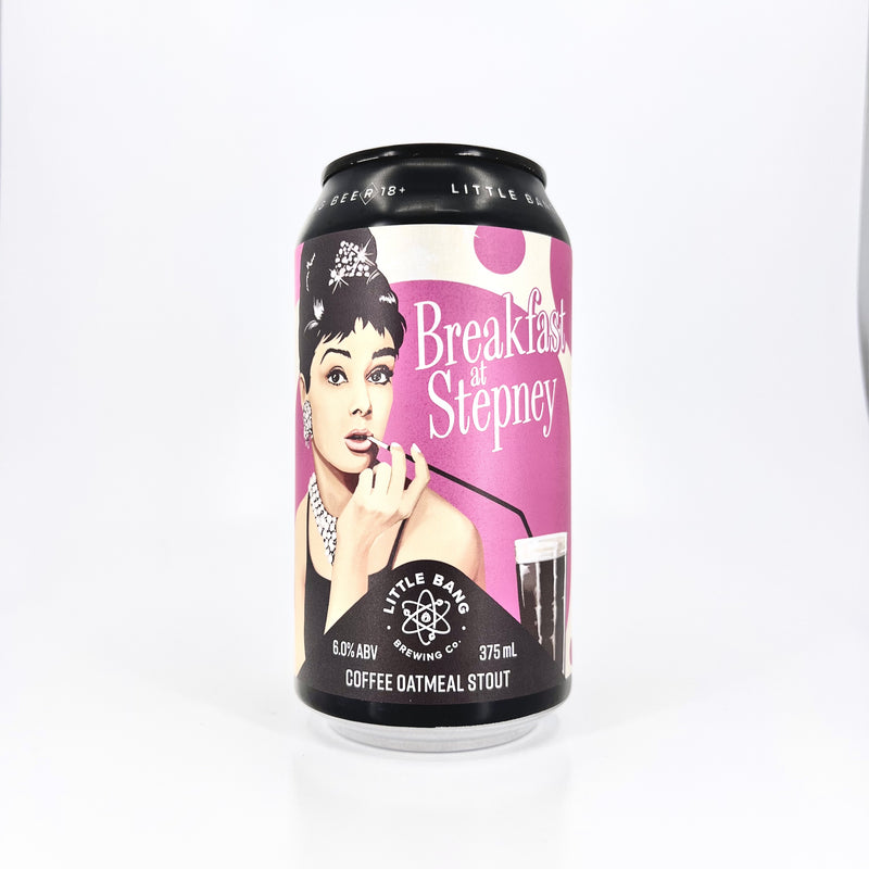 Little Bang Breakfast At Stepney Coffee Oatmeal Stout Can 375ml