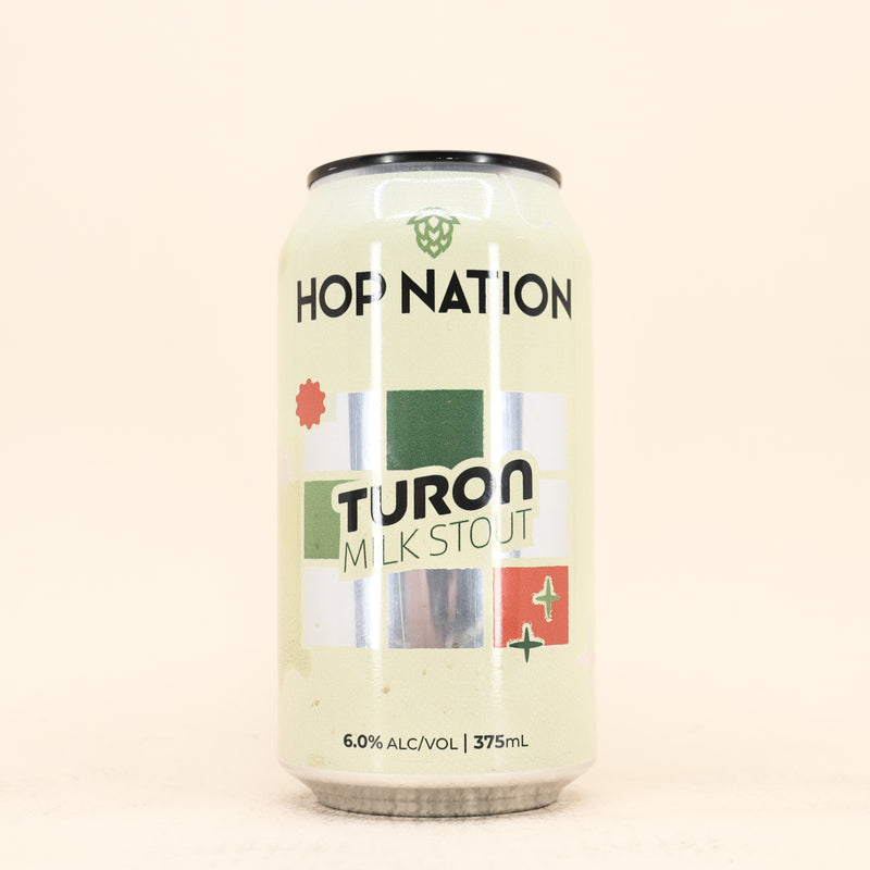 Hop Nation Turon Milk Stout Can 375ml
