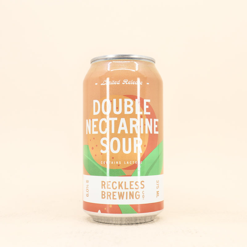 Reckless Double Nectarine Sour Can 375ml