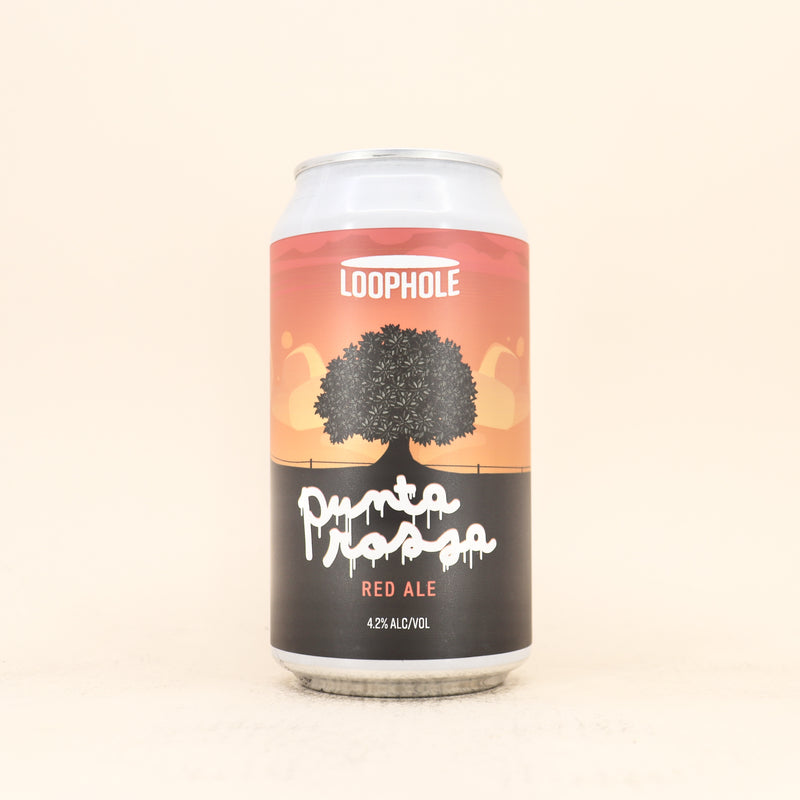 Loophole Punta Rosso Red Ale Can 375ml