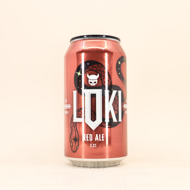 Valhalla Loki Mid-Strength Red Ale Can 375ml
