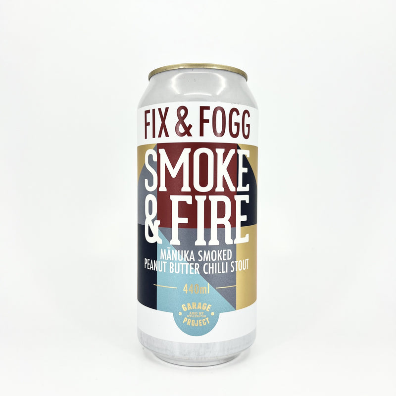 Garage Project Smoke & Fire Peanut Butter Chilli Stout Can 440ml