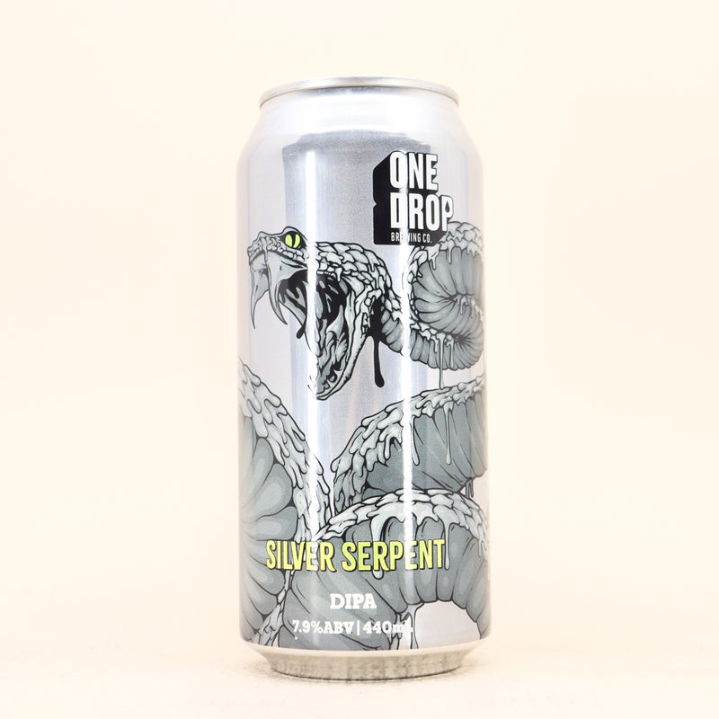 One Drop Silver Serpent DIPA Can 440ml
