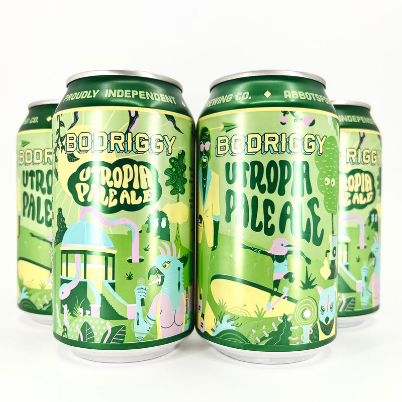 Bodriggy Utropia Pale Ale Can 355ml 4 Pack