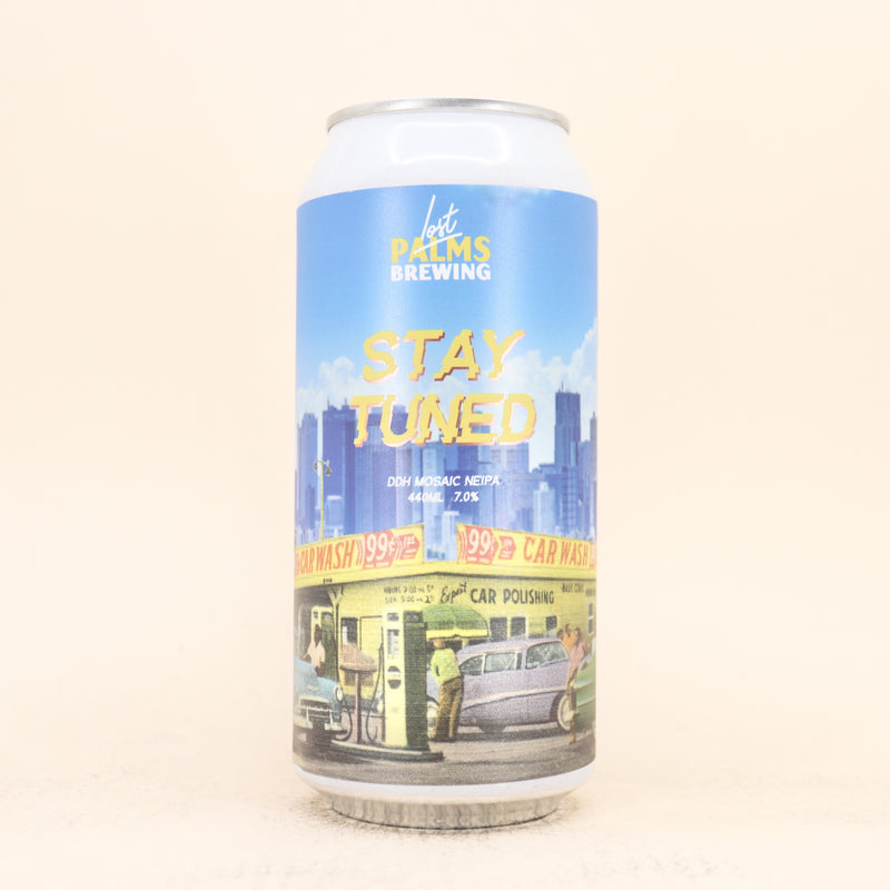 Lost Palms Stay Tuned DDH NEIPA Can 440ml