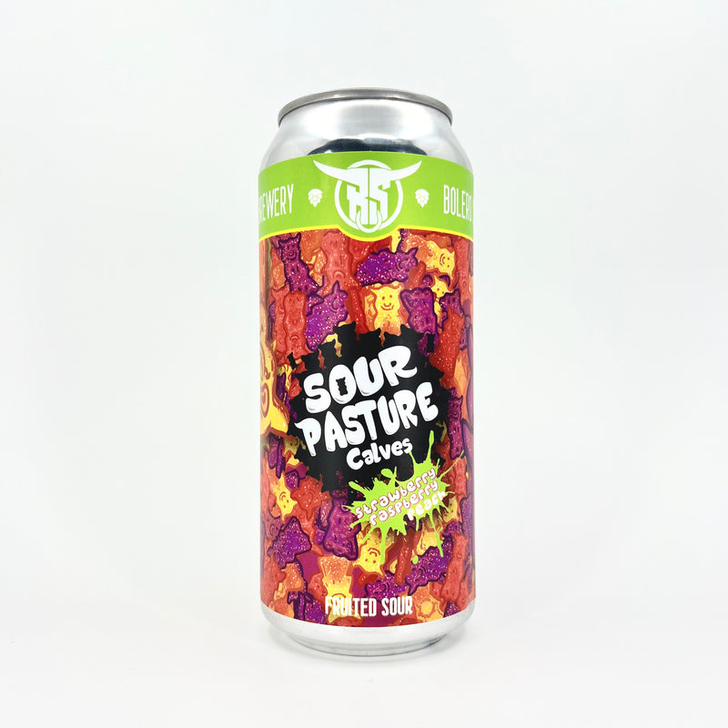 Bolero Snort Sour Pasture Calves Strawberry Raspberry & Peach Sour 473ml