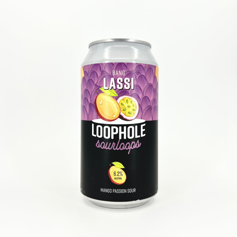 Loophole Bang Lassi Mango & Passionfruit Sour Can 375ml