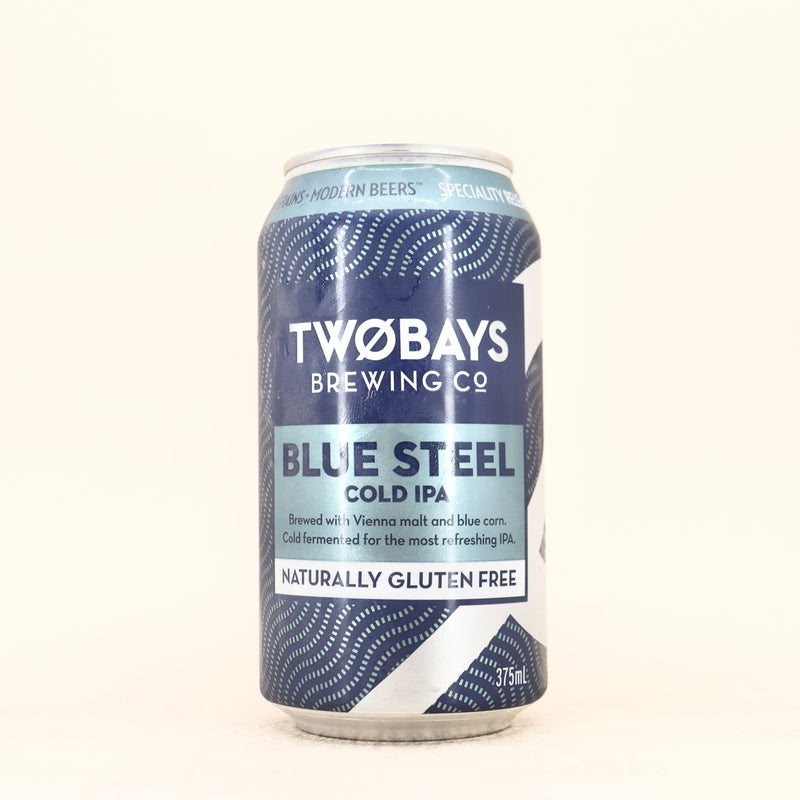 Two Bays Blue Steel Cold IPA Can 375ml
