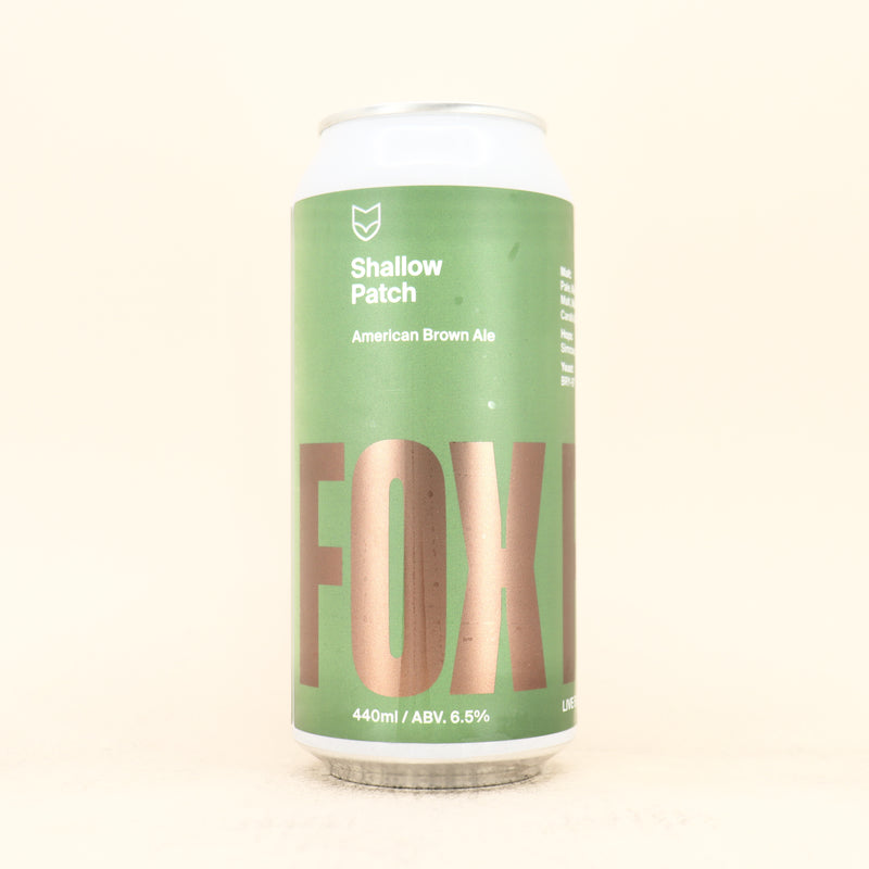 Fox Friday Shallow Patch American Brown Ale Can 440ml