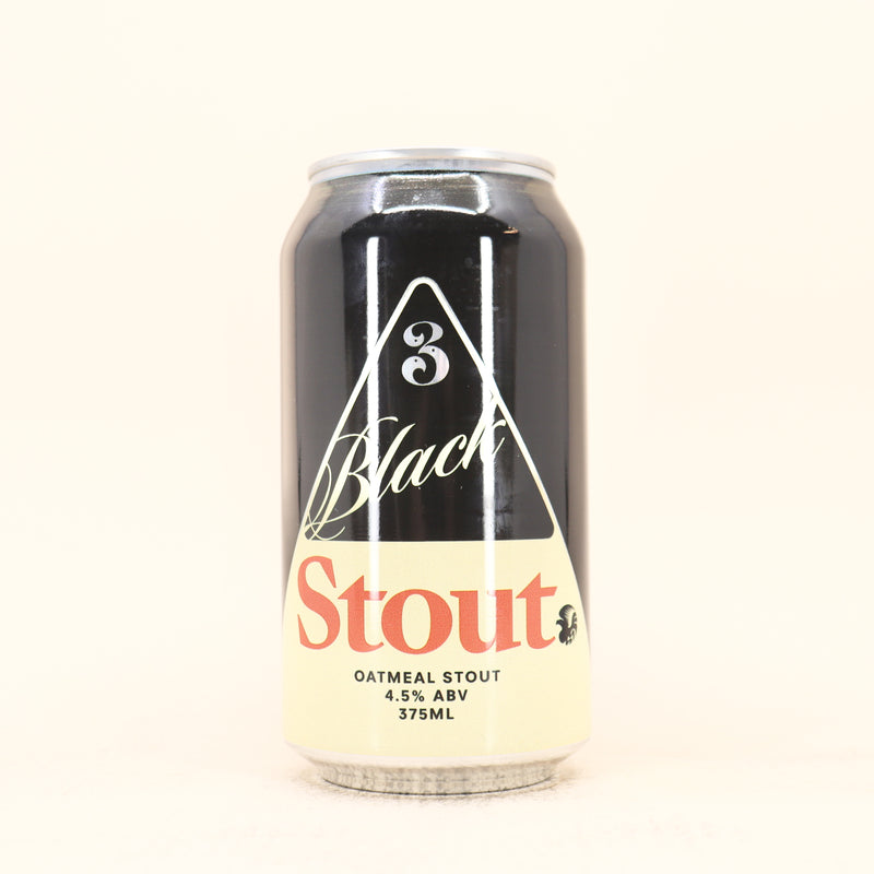 3 Ravens Black Oatmeal Stout Can 375ml