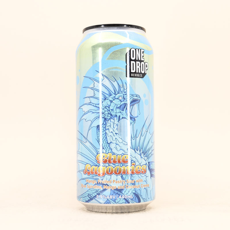 One Drop Blue Lagoonies Pastry Sour Can 440ml