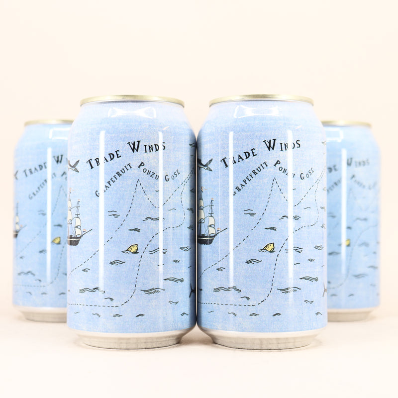 Sailors Grave x Dangerous Ales Trade Winds Gose Can 355ml 4 Pack