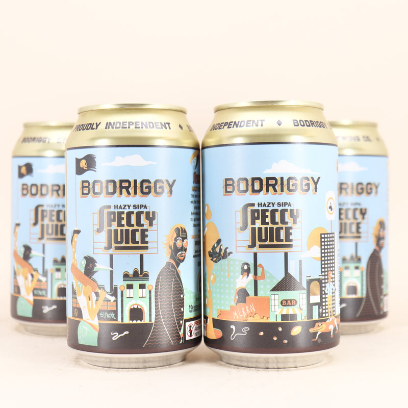 Bodriggy Speccy Juice Hazy Session IPA Can 355ml 4 Pack