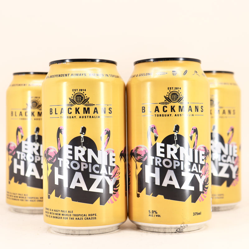 Blackman’s Ernie Tropical Hazy Pale Can 375ml 4 Pack