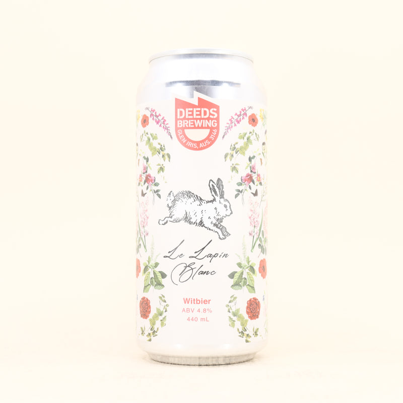 Deeds Le Lapin Blanc Witbier Can 440ml