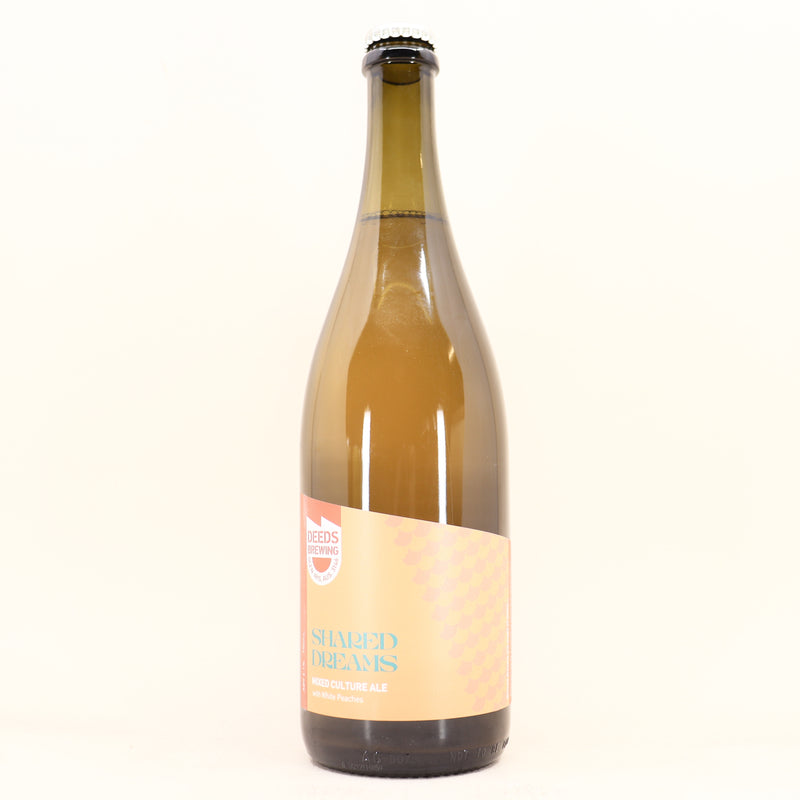 Deeds Shared Dreams White Peach Mixed Culture Ale Bottle 750ml