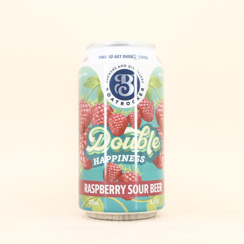 Boatrocker Double Happiness Raspberry Sour Can 375ml