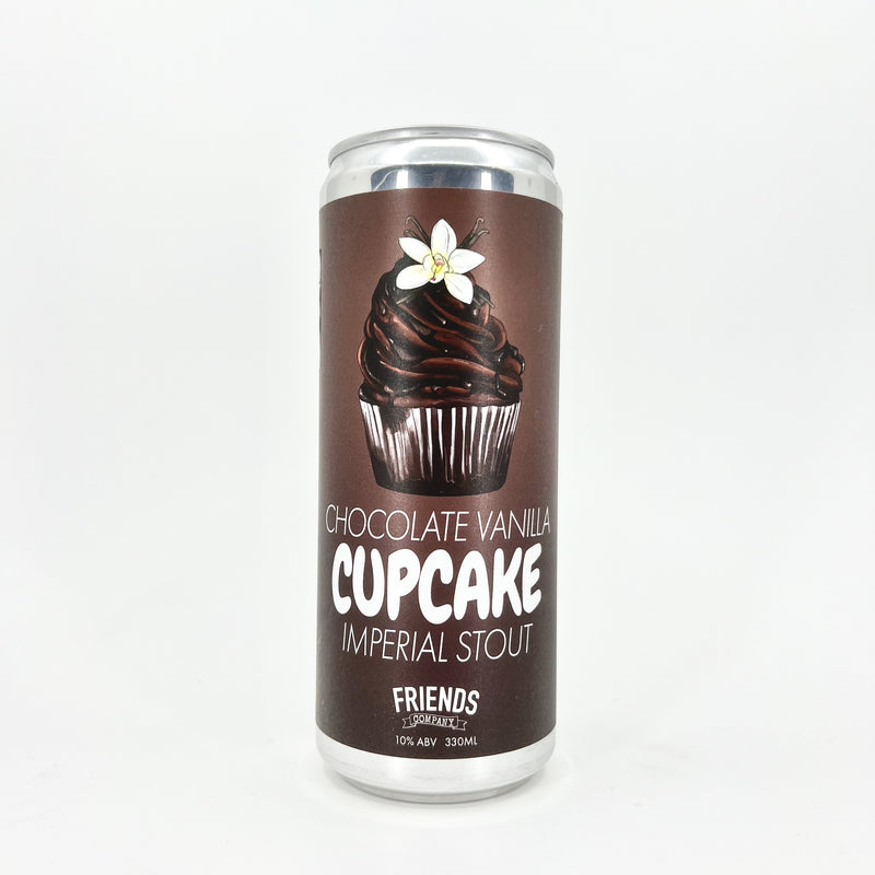 Friends Chocolate Vanilla Cupcake Imperial Stout Can 330ml