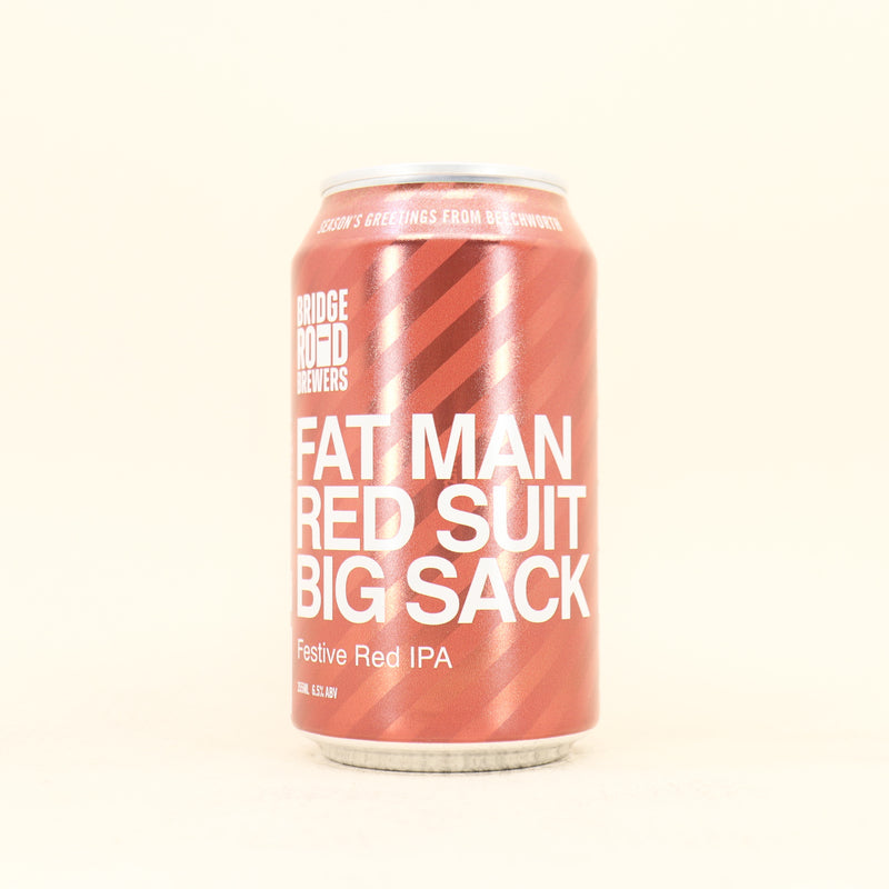 Bridge Road Fat Man Red Suit Big Sack Red IPA Can 355ml