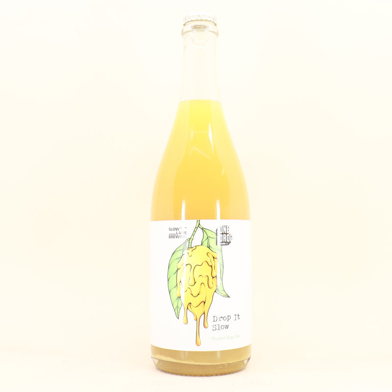 One Drop x Slow Lane Brewing Drop It Slow Fruited Sour Bottle 750ml