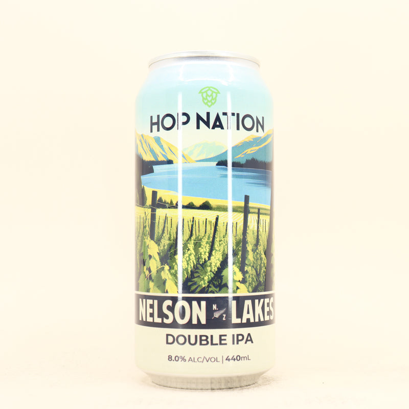 Hop Nation Nelson Lakes Double IPA Can 440ml