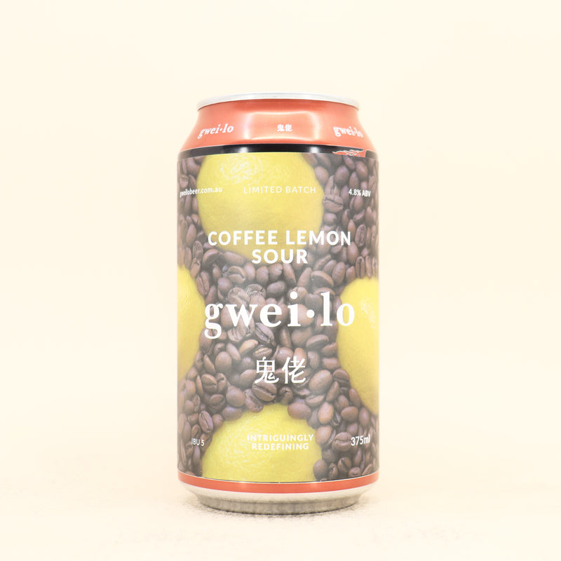 Gweilo Coffee Lemon Sour Can 375ml