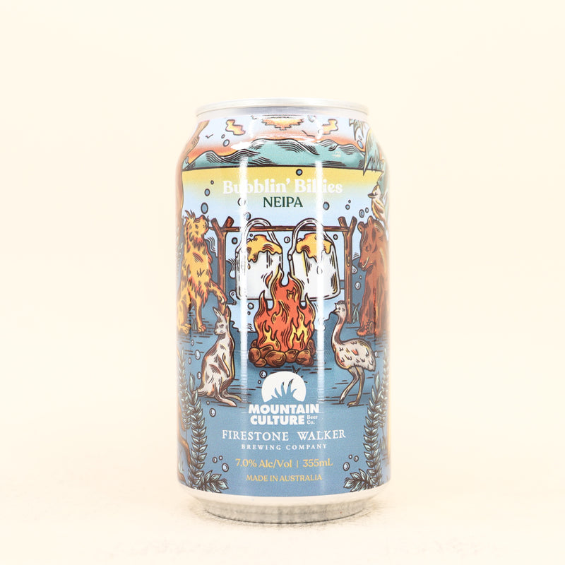 Mountain Culture x Firestone Walker Bubblin’ Billies NEIPA Can 355ml