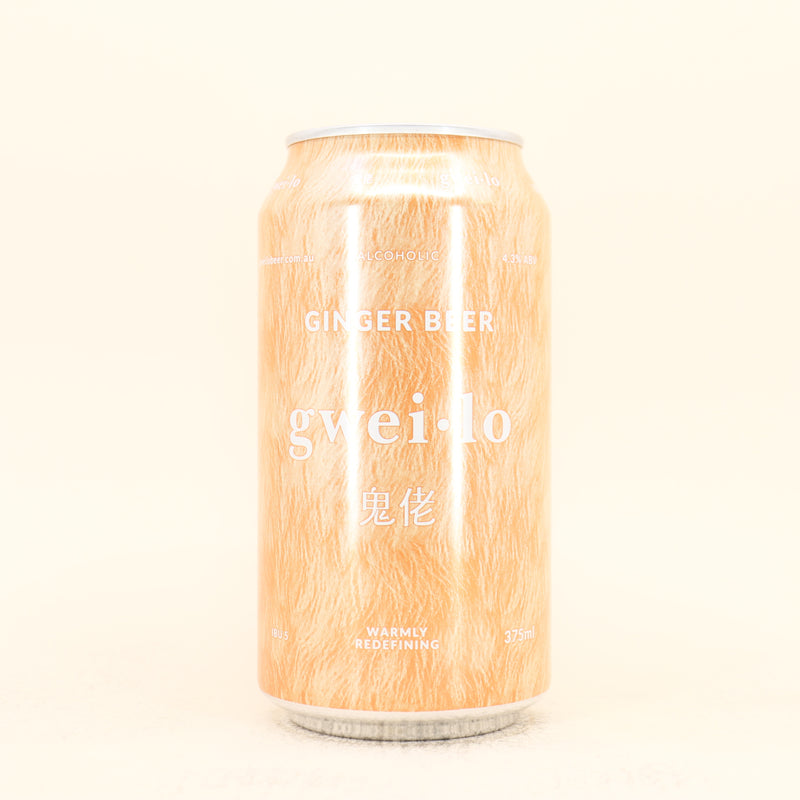 Gweilo Ginger Beer Can 375ml