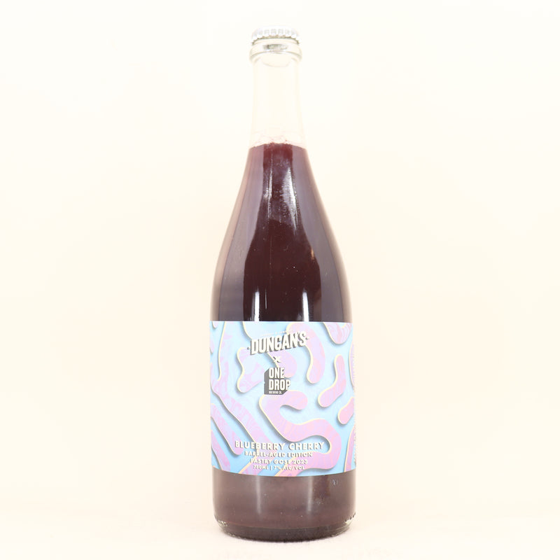 Duncan’s x One Drop Blueberry Cherry BA Pastry Gose Bottle 750ml