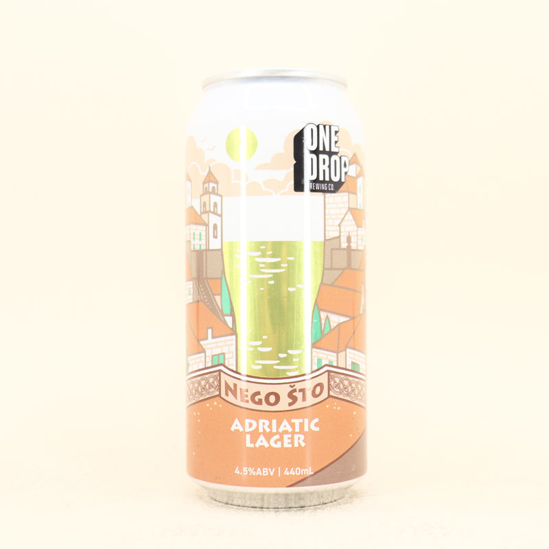 One Drop Nego Što Adriatic Lager Can 440ml