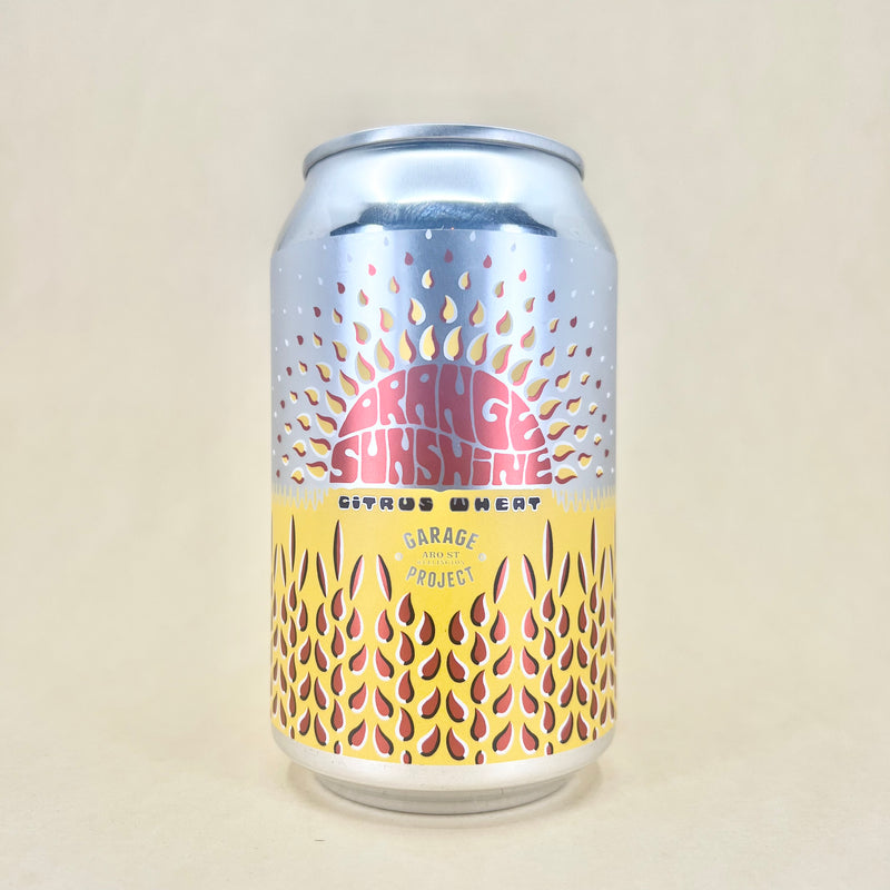 Garage Project Orange Sunshine Citrus Wheat Beer Can 330ml